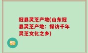 冠县灵芝产地(山东冠县灵芝产地：探访千年灵芝文化之乡)
