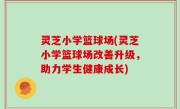 灵芝小学篮球场(灵芝小学篮球场改善升级，助力学生健康成长)