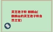 灵芝孢子粉 麒麟山(麒麟山的灵芝孢子粉自然之宝)