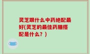 灵芝跟什么中药绝配最好(灵芝的最佳药膳搭配是什么？)