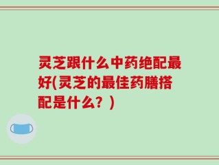 灵芝跟什么中药绝配最好(灵芝的最佳药膳搭配是什么？)