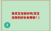 用灵芝泡茶好吗(灵芝泡茶的好处有哪些？)