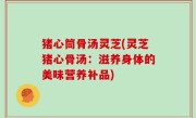 猪心筒骨汤灵芝(灵芝猪心骨汤：滋养身体的美味营养补品)