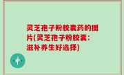 灵芝孢子粉胶囊药的图片(灵芝孢子粉胶囊：滋补养生好选择)