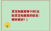 灵芝和鹿茸哪个好(比较灵芝和鹿茸的优劣：哪种更好？)