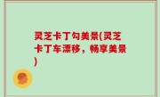 灵芝卡丁勾美景(灵芝卡丁车漂移，畅享美景)