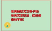姜黄破壁灵芝袍子粉(姜黄灵芝壁纸，促进健康和平衡)