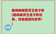 鹿鸣峰破壁灵芝孢子粉(鹿鸣峰灵芝孢子粉逆袭，惊艳破壁科技界！)
