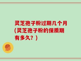 灵芝孢子粉过期几个月(灵芝孢子粉的保质期有多久？)