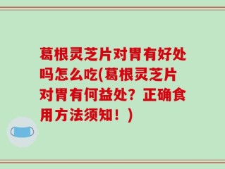 葛根灵芝片对胃有好处吗怎么吃(葛根灵芝片对胃有何益处？正确食用方法须知！)