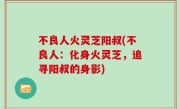 不良人火灵芝阳叔(不良人：化身火灵芝，追寻阳叔的身影)