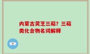 内蒙古灵芝三萜？三萜类化合物名词解释