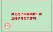 灵芝孢子绘画图片？灵芝孢子是怎么样的