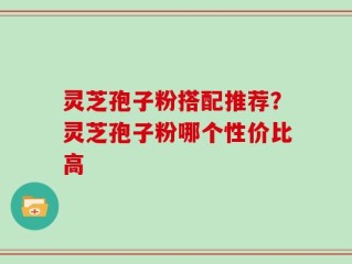 灵芝孢子粉搭配推荐？灵芝孢子粉哪个性价比高