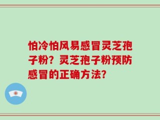 怕冷怕风易感冒灵芝孢子粉？灵芝孢子粉预防感冒的正确方法？
