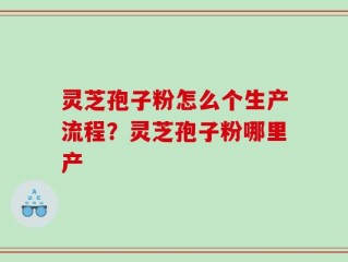 灵芝孢子粉怎么个生产流程？灵芝孢子粉哪里产