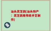 汕头灵芝鸽(汕头特产：灵芝鸽用传统手艺制作)
