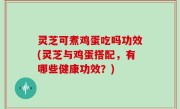 灵芝可煮鸡蛋吃吗功效(灵芝与鸡蛋搭配，有哪些健康功效？)