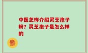 中医怎样介绍灵芝孢子粉？灵芝孢子是怎么样的
