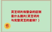 灵芝切片和整朵的区别是什么图片(灵芝切片与完整灵芝的差别？)