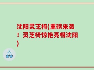 沈阳灵芝椅(重磅来袭！灵芝椅惊艳亮相沈阳)