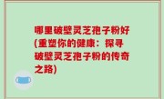 哪里破壁灵芝孢子粉好(重塑你的健康：探寻破壁灵芝孢子粉的传奇之路)