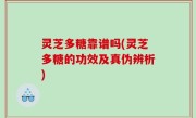 灵芝多糖靠谱吗(灵芝多糖的功效及真伪辨析)