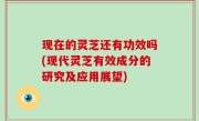 现在的灵芝还有功效吗(现代灵芝有效成分的研究及应用展望)