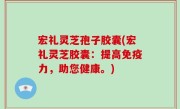 宏礼灵芝孢子胶囊(宏礼灵芝胶囊：提高免疫力，助您健康。)