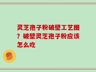 灵芝孢子粉破壁工艺图？破壁灵芝孢子粉应该怎么吃