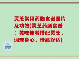 灵芝常用药膳食谱图片及功效(灵芝药膳食谱：美味佳肴搭配灵芝，调理身心，倍感舒适)