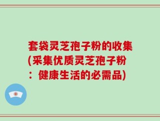 套袋灵芝孢子粉的收集(采集优质灵芝孢子粉：健康生活的必需品)