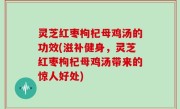 灵芝红枣枸杞母鸡汤的功效(滋补健身，灵芝红枣枸杞母鸡汤带来的惊人好处)