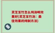 灵芝玉竹怎么炖汤喝效果好(灵芝玉竹汤：最佳效果的炖制方法)