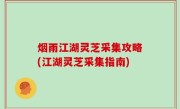 烟雨江湖灵芝采集攻略(江湖灵芝采集指南)