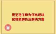 灵芝孢子粉为何出现块状现象解析及解决方案