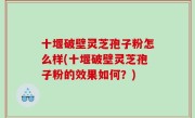 十堰破壁灵芝孢子粉怎么样(十堰破壁灵芝孢子粉的效果如何？)