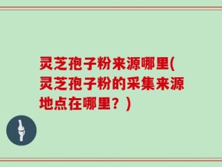灵芝孢子粉来源哪里(灵芝孢子粉的采集来源地点在哪里？)