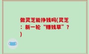 做灵芝能挣钱吗(灵芝：新一轮“赚钱草”？)
