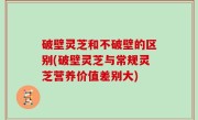 破壁灵芝和不破壁的区别(破壁灵芝与常规灵芝营养价值差别大)