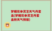 梦媚花参灵芝天气丹套盒(梦媚花参灵芝丹套盒附天气预报)