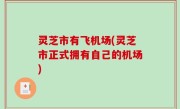 灵芝市有飞机场(灵芝市正式拥有自己的机场)