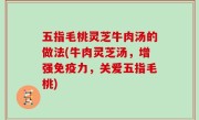 五指毛桃灵芝牛肉汤的做法(牛肉灵芝汤，增强免疫力，关爱五指毛桃)