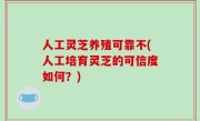 人工灵芝养殖可靠不(人工培育灵芝的可信度如何？)