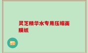 灵芝精华水专用压缩面膜纸