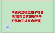 陕西灵芝破壁孢子粉基地(陕西灵芝破壁孢子粉基地正式开始运营)