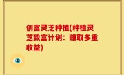 创富灵芝种植(种植灵芝致富计划：赚取多重收益)
