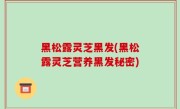 黑松露灵芝黑发(黑松露灵芝营养黑发秘密)