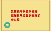 灵芝孢子粉收粉碾压 探秘其从收集到碾压的全过程