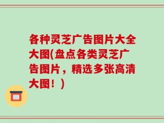 各种灵芝广告图片大全大图(盘点各类灵芝广告图片，精选多张高清大图！)